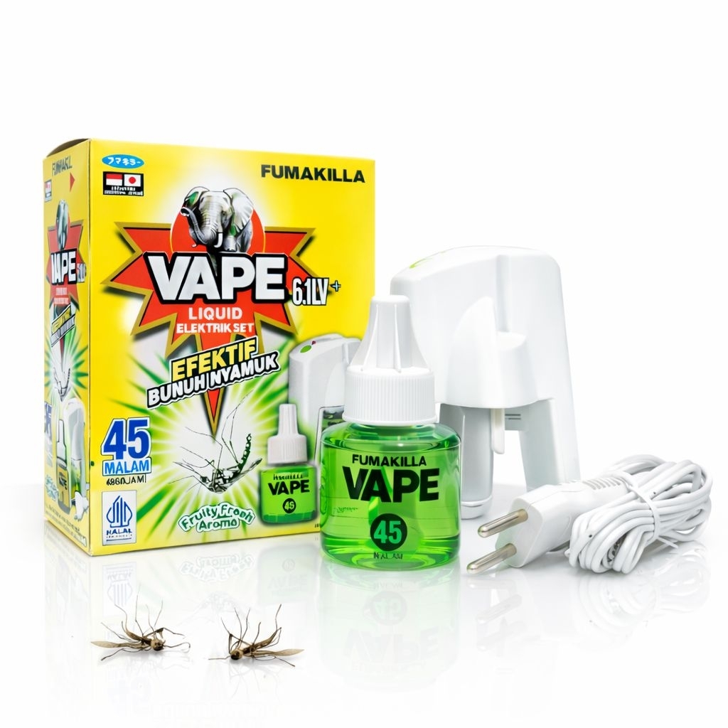 Fumakilla Vape Obat Nyamuk Elektrik Set Alat+Refill