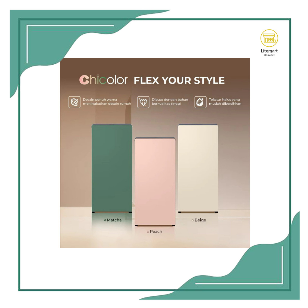 AQUA KULKAS 1 PINTU AQR-D185 MME/MBE/MPE