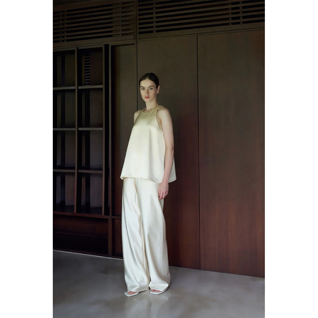 Duma Tan Pants - Cream