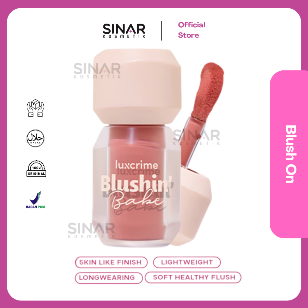 Luxcrime Blushin’ Babe Liquid Blush - Blush On Cair