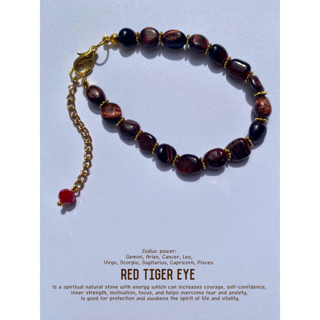 Red Tiger Eye Bracelet