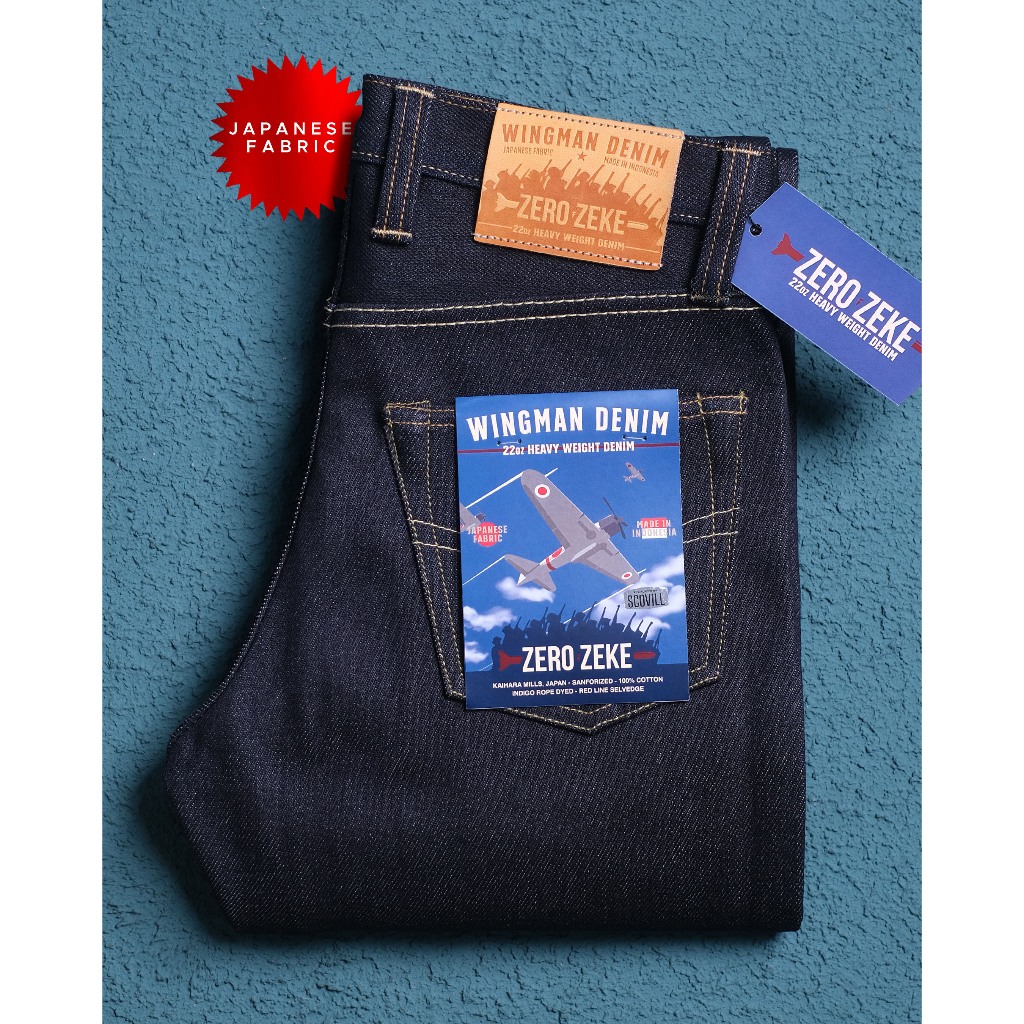 WINGMAN DENIM - ZERO ZEKE 22oz