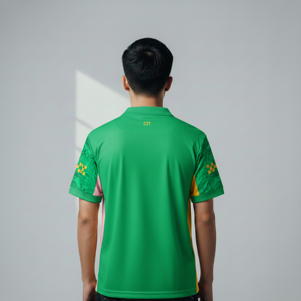 ATHLETIC SPORTWEAR - Jersey Bola Fantasy Man City GK 2025-2026 Fullprinting Casual - Atasan Lengan P