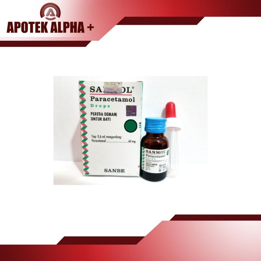 Sanmol Paracetamol Drop Bayi