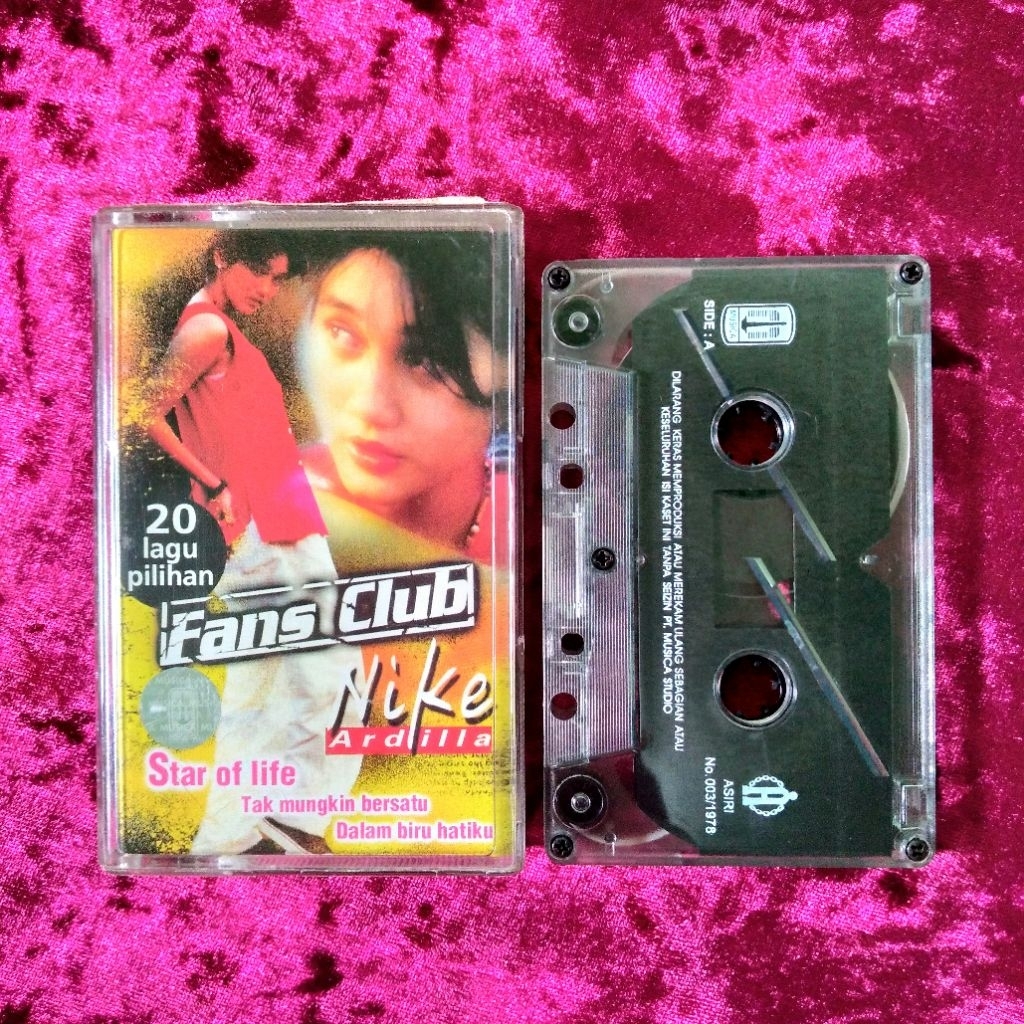 Kaset Nike Ardilla - 20 Lagu Pilihan Fans Club