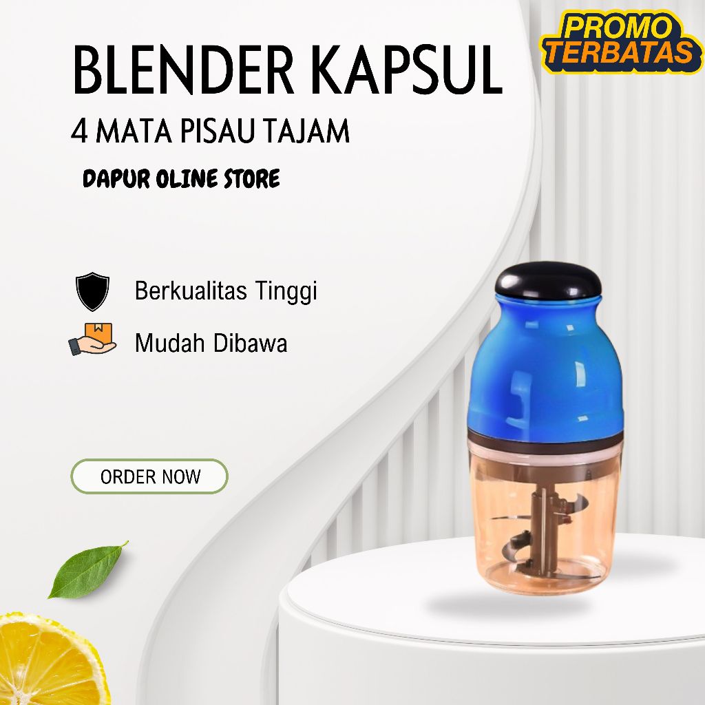 Blender Kapsul portable/ blender kapsul food chopper