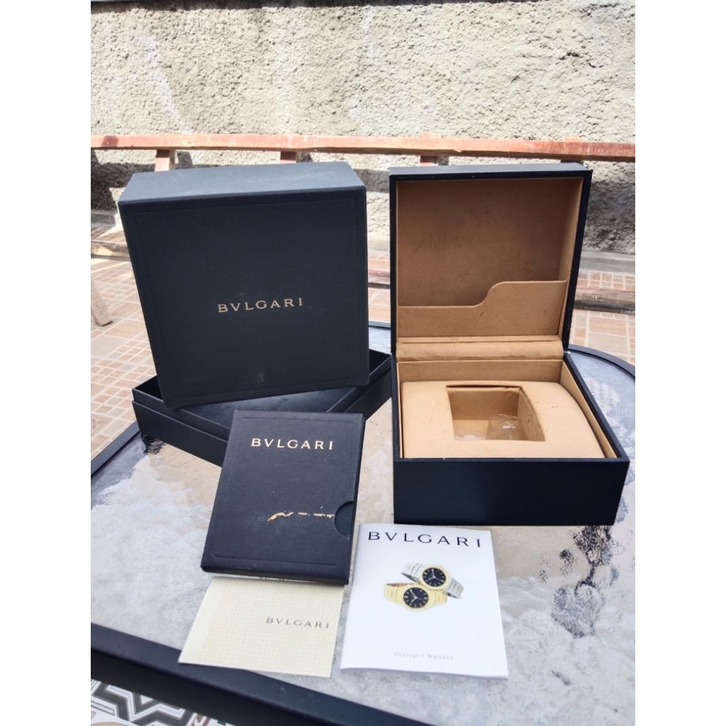 Kotak Box Bvlgari Original