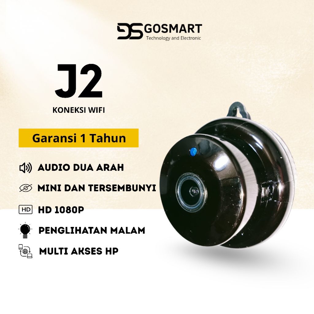 CCTV V380PRO CCTV J2 V380PRO CCTV MINI TERSEMBUNYI KAMERA TERSEMBUNYI KECIL HD