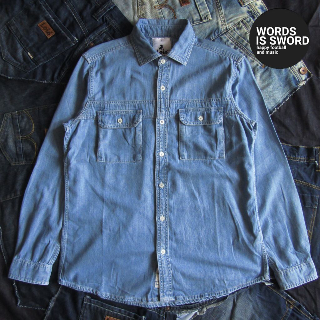 LOIS JEANS KEMEJA DENIM SLIM FIT - KLL581D -