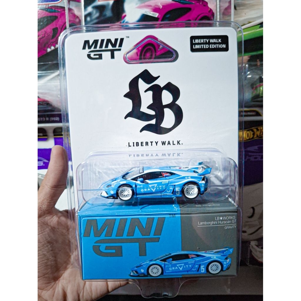 Mini GT Lbwk Lamborghini Huracan Gravity LB Carded