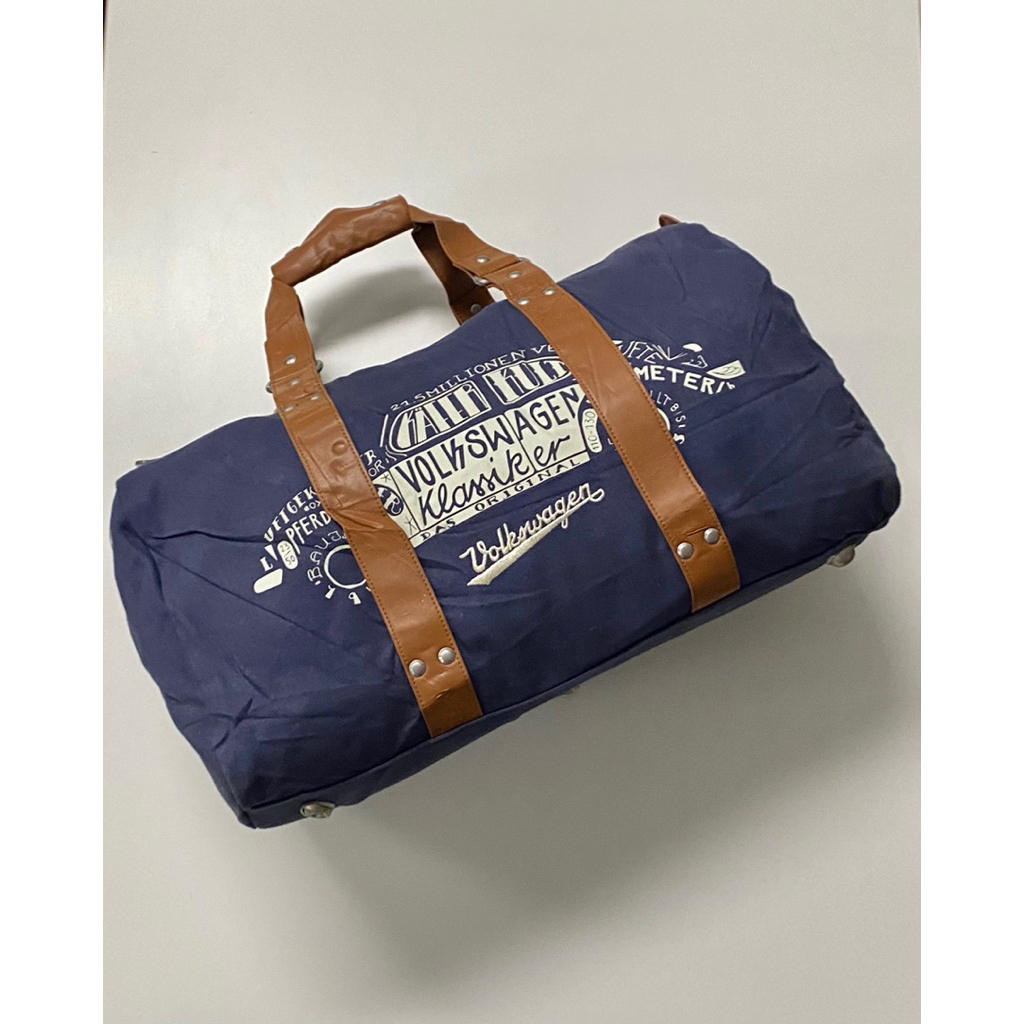 VOLKSWAGEN DENIM DUFFLE BAG