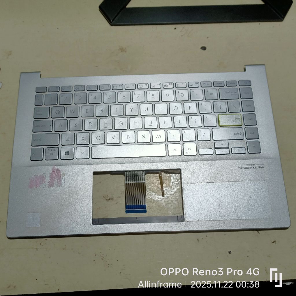 frame + Keyboard Laptop Asus VivoBook S14 S433 S433EA S433EQ S433F S433FA