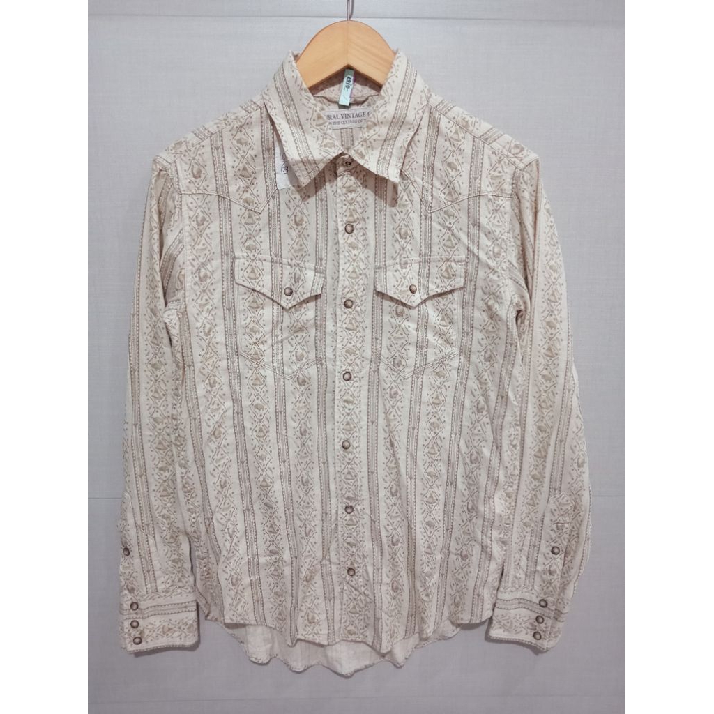 G.O.A pattern shirt vintage western