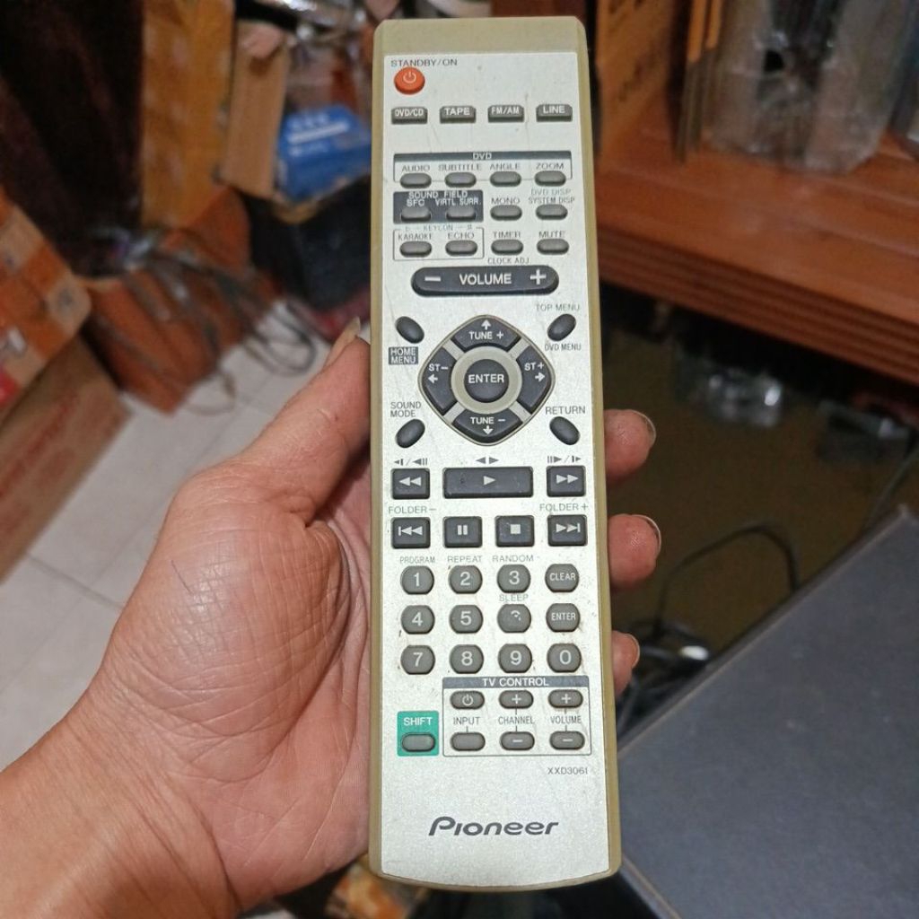Remote Pioneer audio system