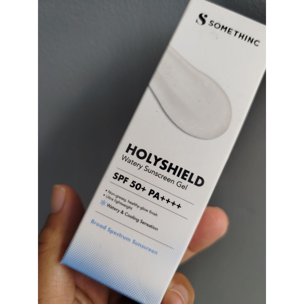 somethinc Holyshield sunscreen