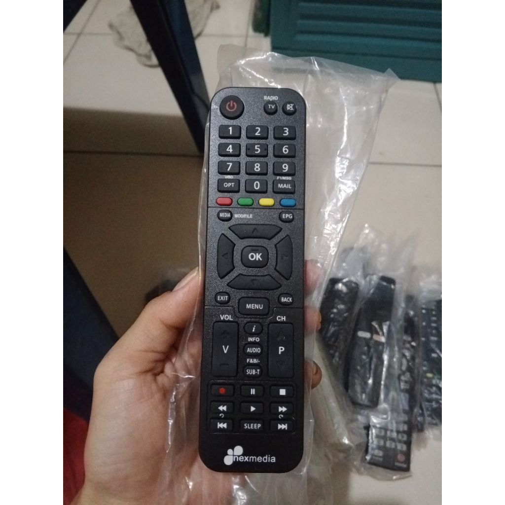 remot stb nexmedia bersih normal original