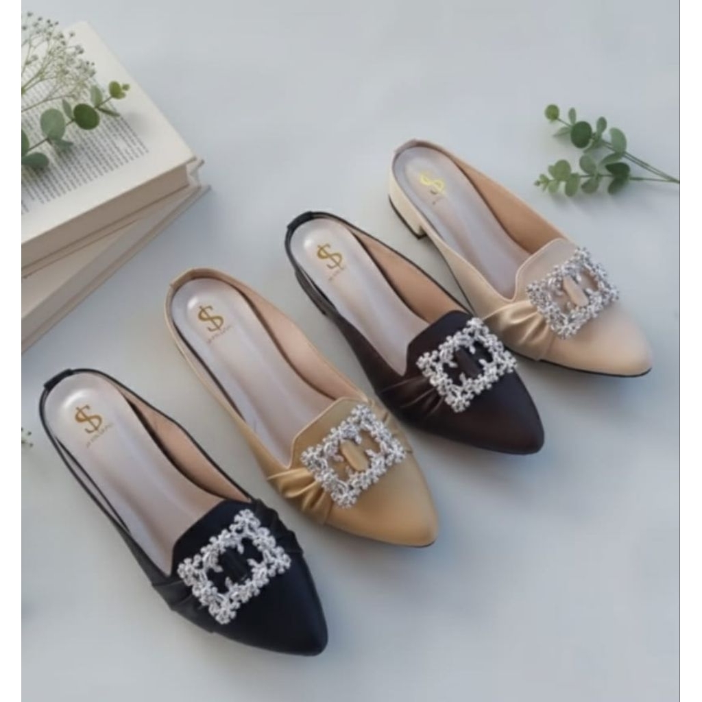 Sandal Heels Bapau Wanita SAFARI / Heels Pesta Wanita 3cm