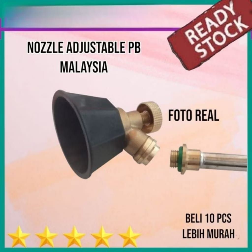 Nozzle Adjustable DRAT PB Tangki Malaysia Cocok Untuk Tangki Semprot Malaysia Jangkar Dll