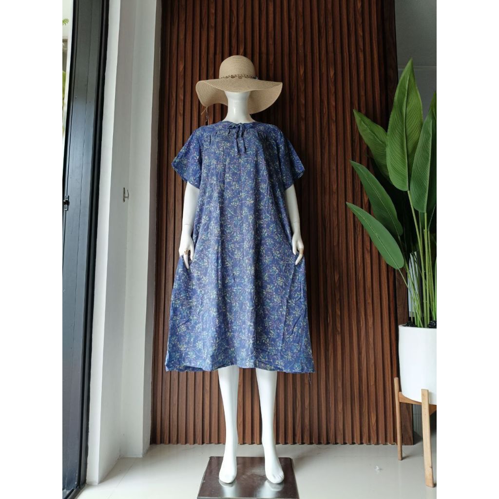 Daster Batik Cap Warna Jumbo Rayon AJL Original Tebal Adem Nyaman Dipakai