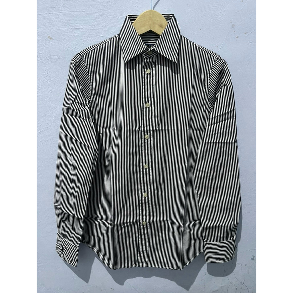 Kemeja Cewek Polo Ralph Lauren Salur Original Second