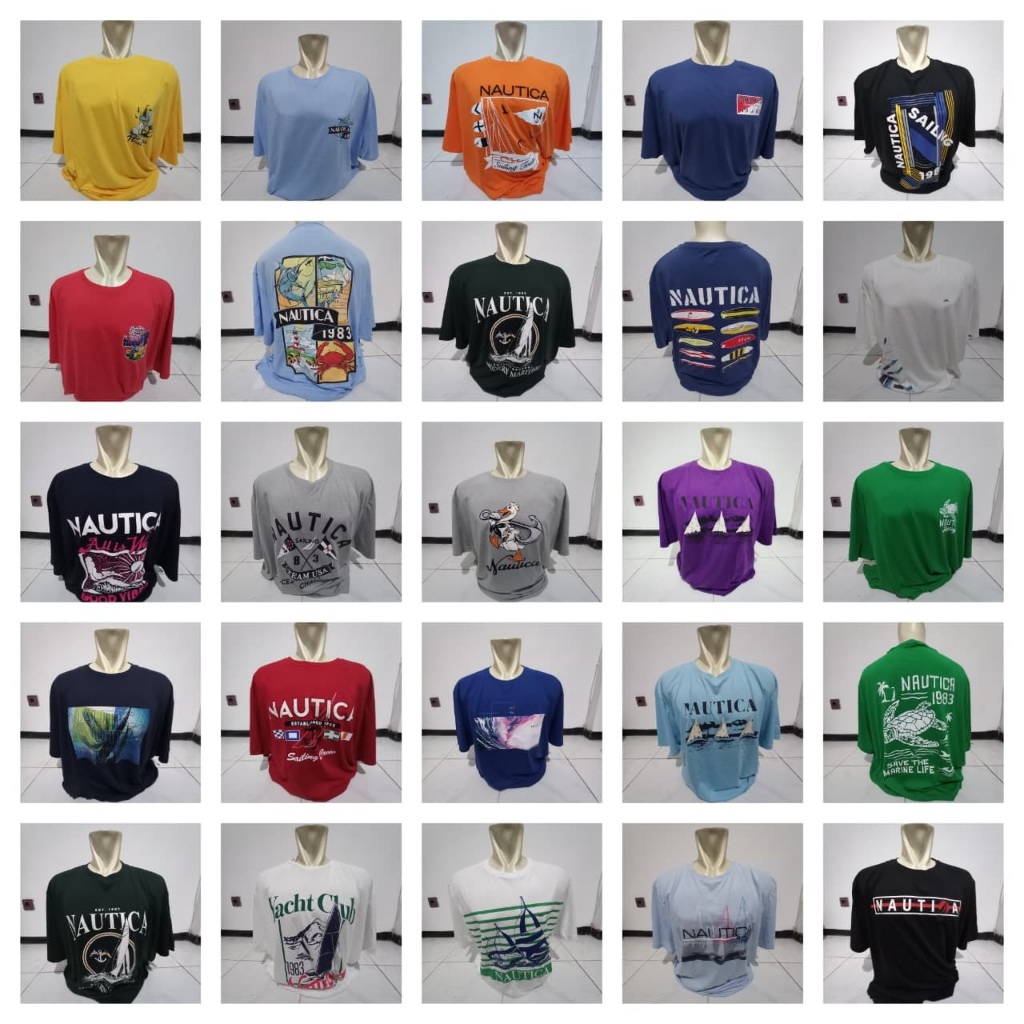 Baju Kaos Nautica Original Unisex