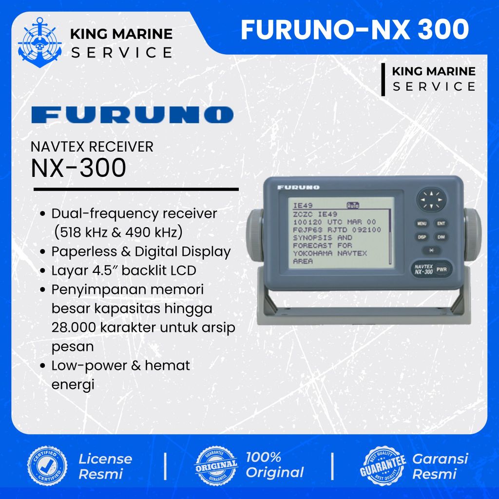 FURUNO NX-300 NAVTEX RECEIVER