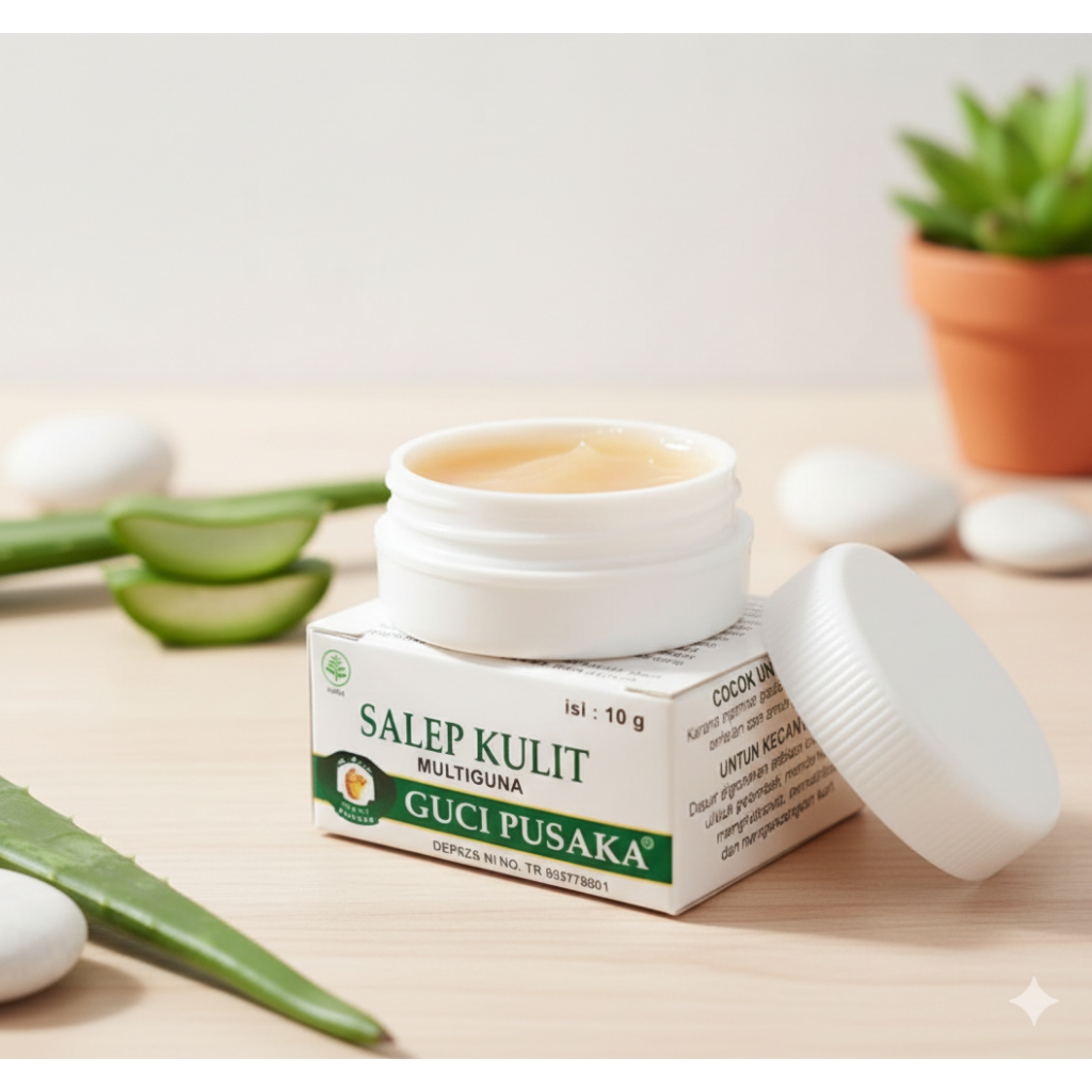 GUCI PUSAKA - Salep Kulit Multiguna Guci Pusaka 10gr