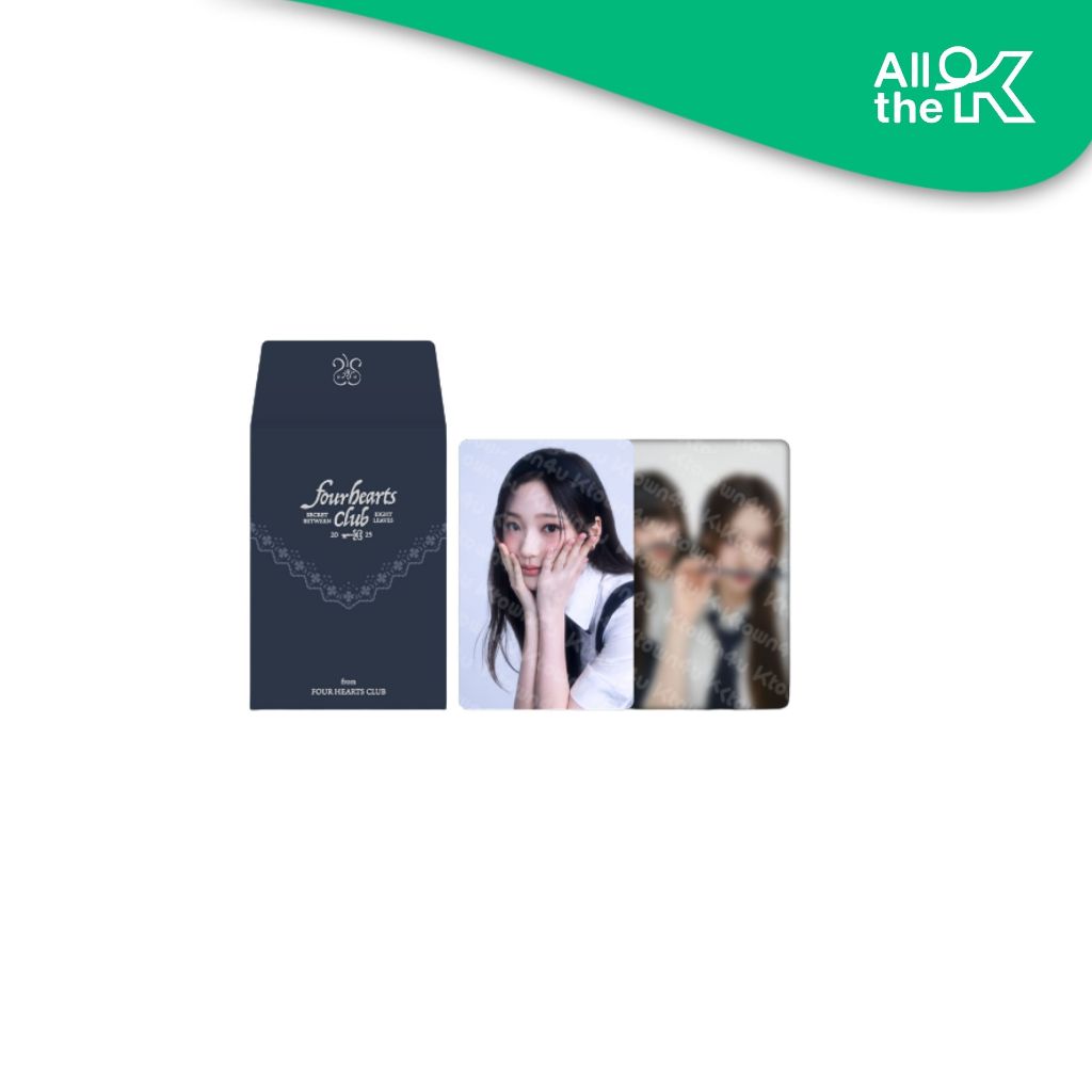 Hearts2Hearts - RANDOM TRADING CARD SET / 2025 Hearts2Hearts [Four Hearts Club] OFFICIAL MD