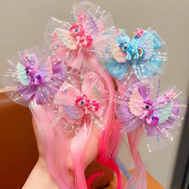 # HJ # Jepitan Rambut Anak Hair Pin Rambut Palsu Unicron Jepit Rambut Wig Gladasi / Jepitan Anak Uni