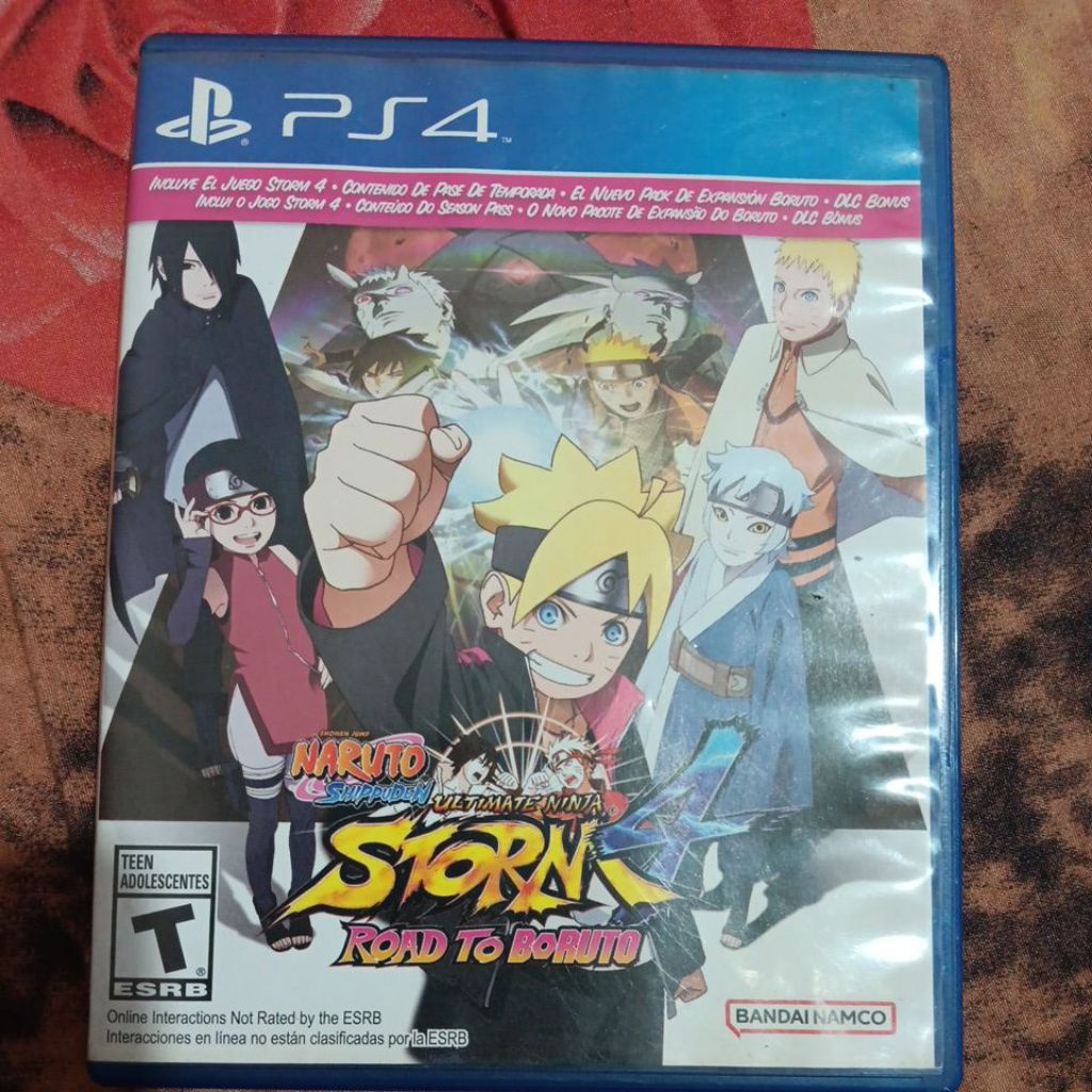 KASET PS4 NARUTO STORN SECOND