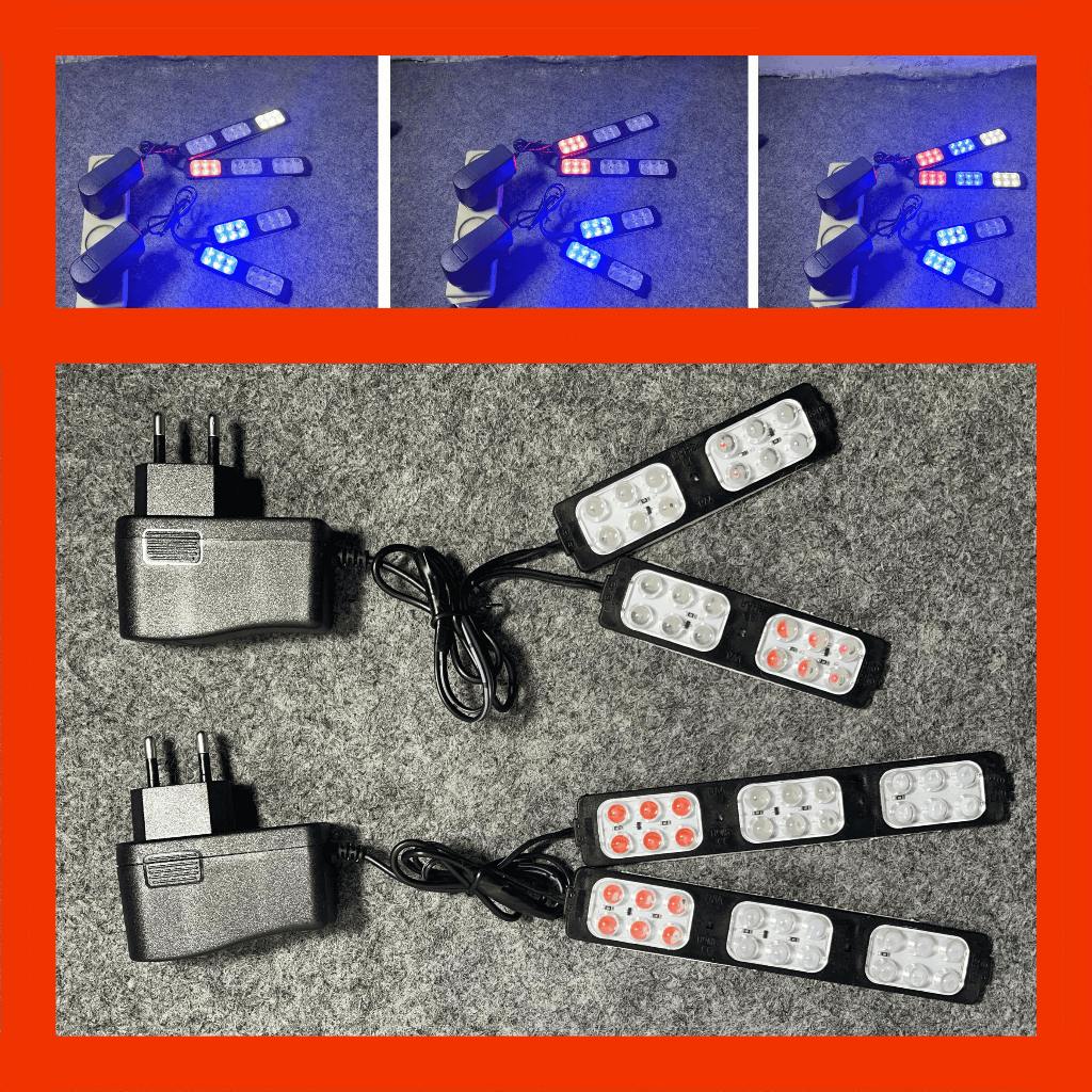 Lampu Hias Lampu Led Hias Lengkap Satu Set 2 dan 3 Warna Flip Flop