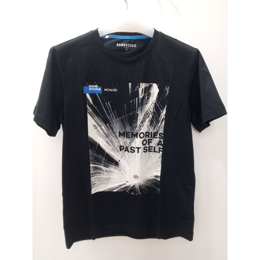 ‎T shirt bomboogie pria original bahan katun