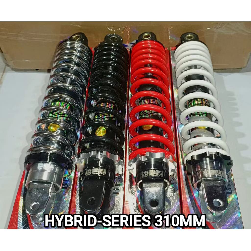 SHOCK BELAKANG NON TABUNG DBS HYBRID 310MM(MIO,BEAT,SCOOPY,FAZZIO,DLL)
