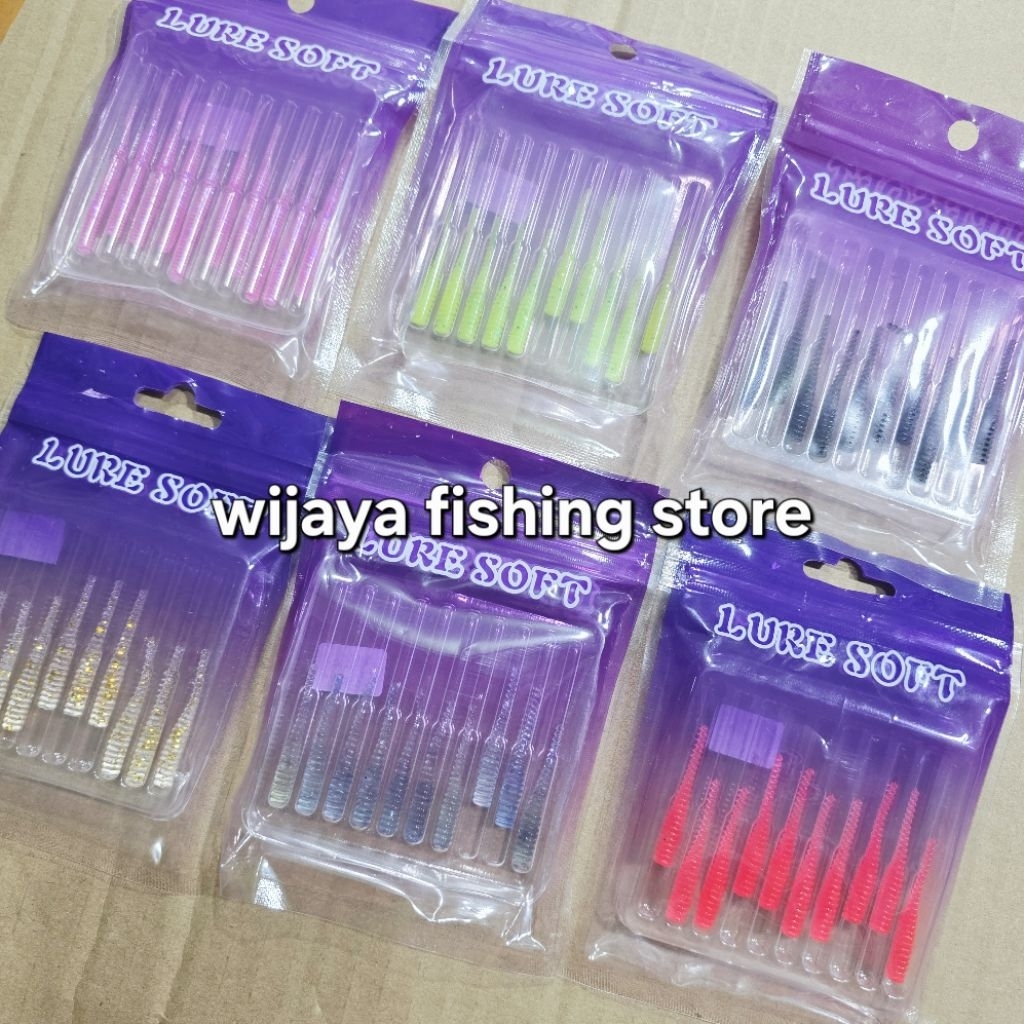 soft lure ajing ultralight 35mm 48mm
