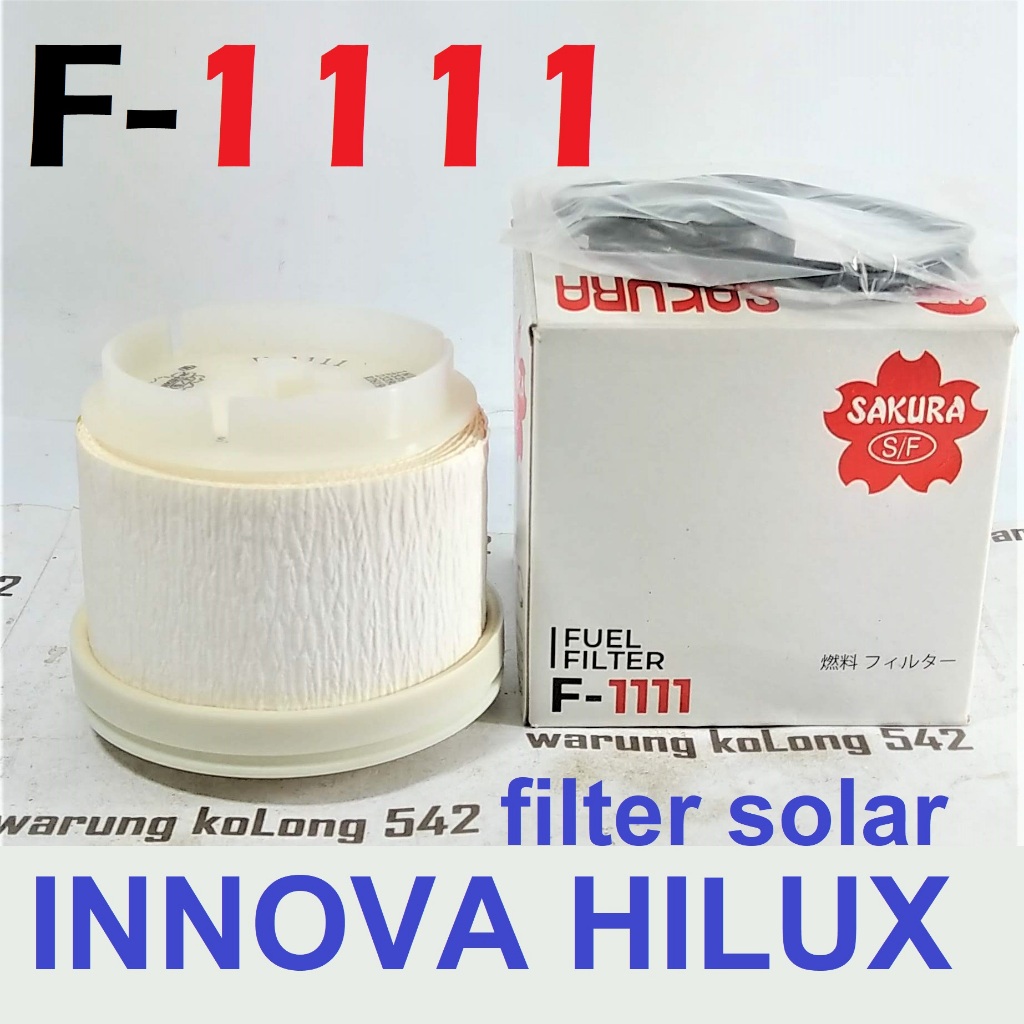 Filter Solar INNOVA Diesel Hilux Fortuner Hiace Mitsubishi New Triton New Pajero Sport Isuzu MUX DMA