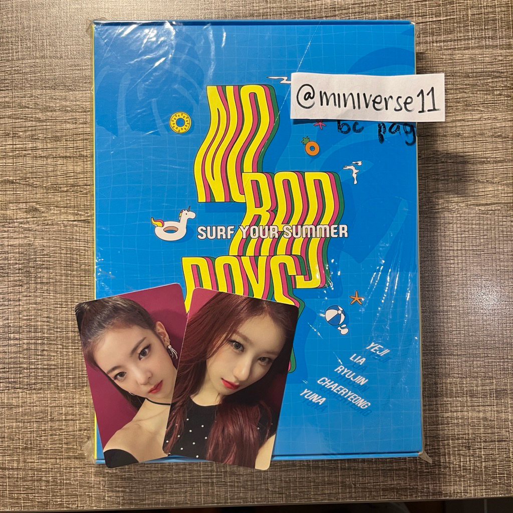 ready stock official album only no bad days NBD itzy may june july