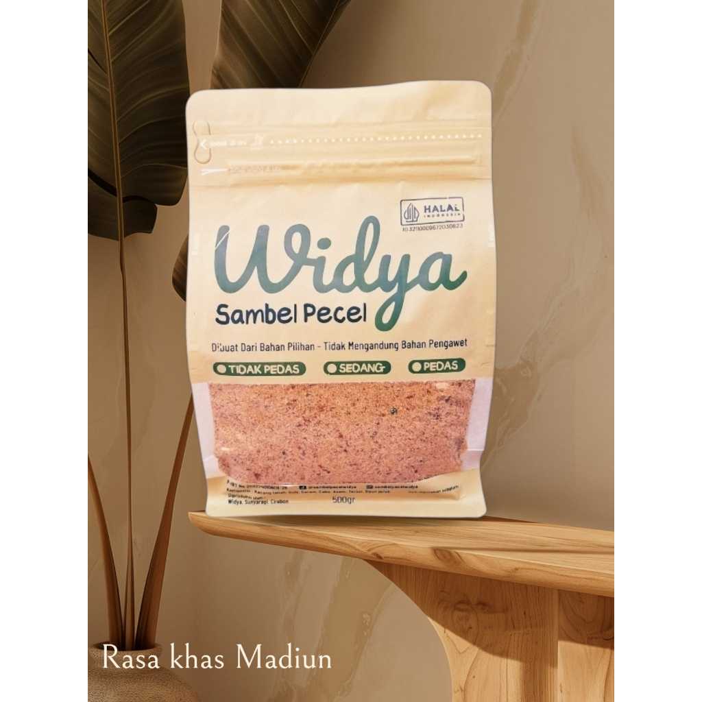 Sambel Pecel Widya Khas Madiun Berbentuk Bubuk Kering Tidak Lengket Tidak Berminyak