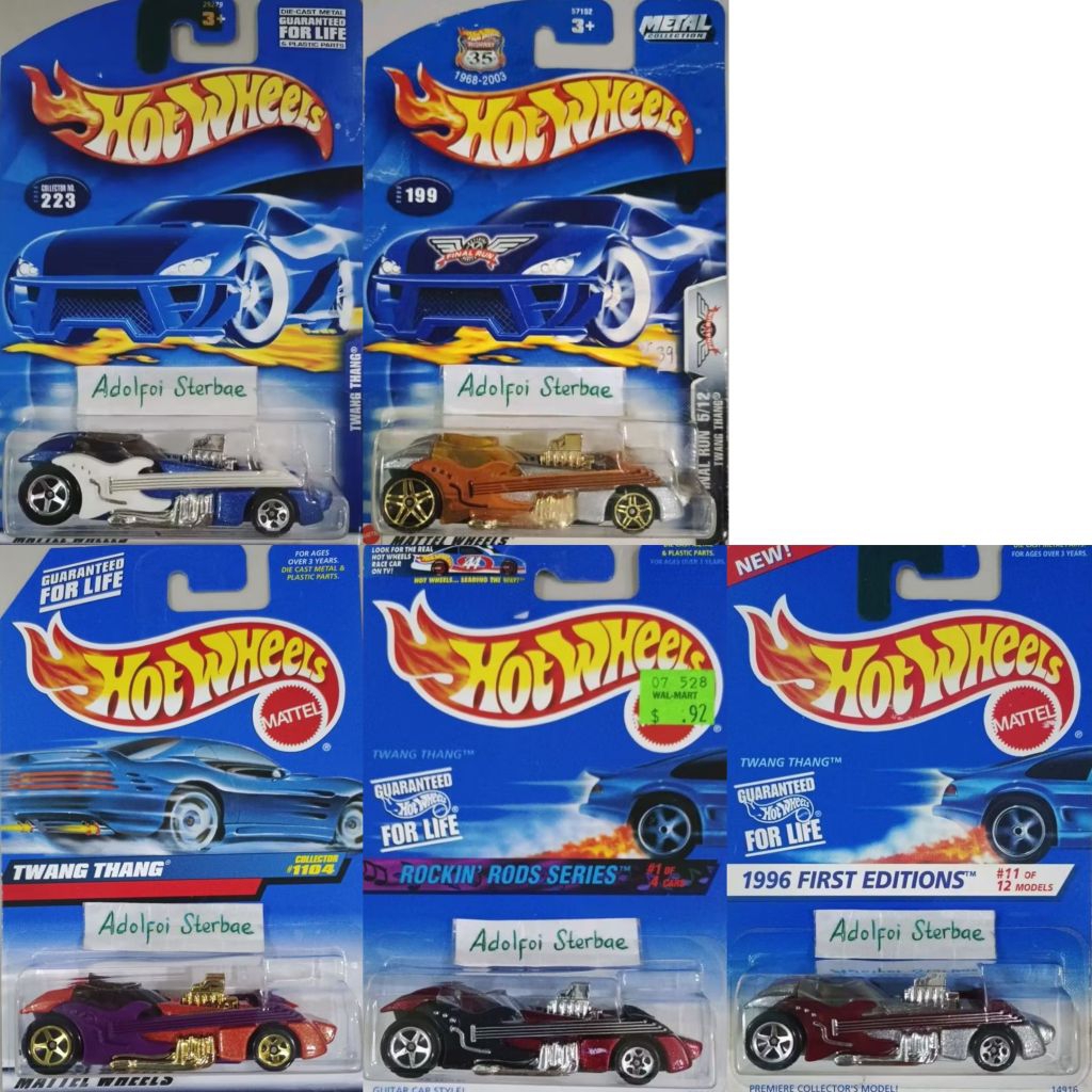 hotwheels hot wheels twang thang rockin' rods series skull final run highway 35th anniversary 199 me