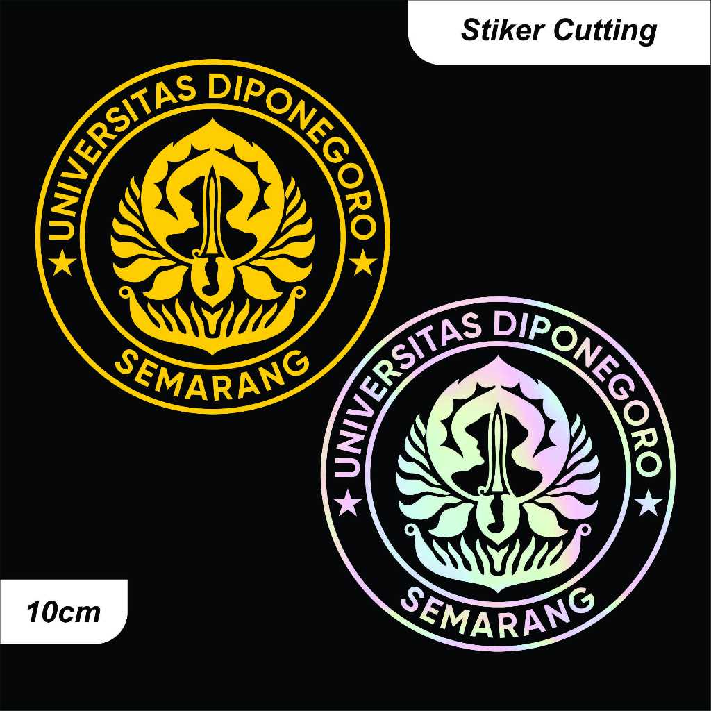 UNDIP STIKER CUTTING KAMPUS