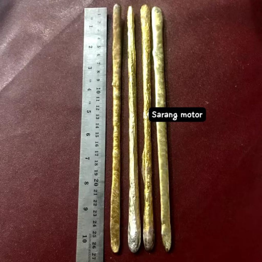 1/2kg Timah patri batangan super nomor 1  Warna emas (golden)