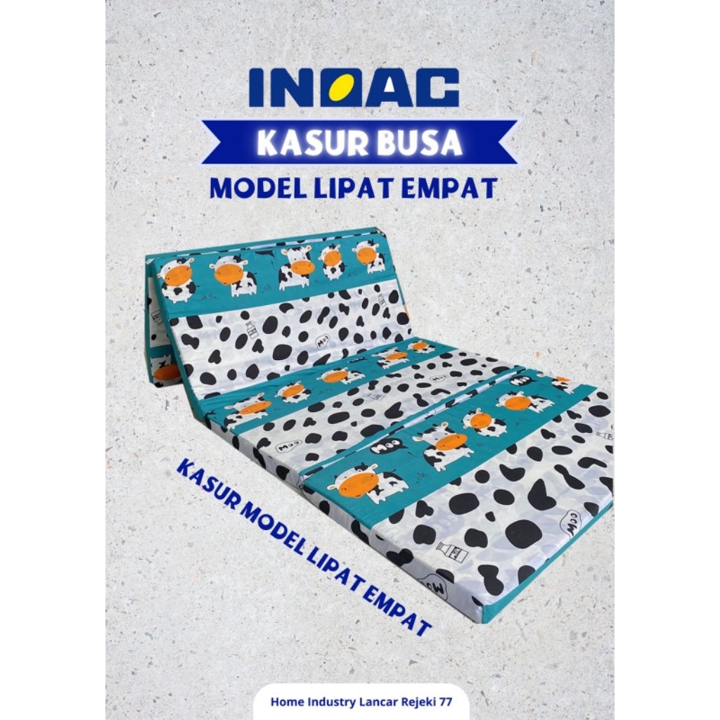 INOAC Kasur Lipat Busa D 55 / Density 55  Rebonded Orthopedic TEBAL 10CM