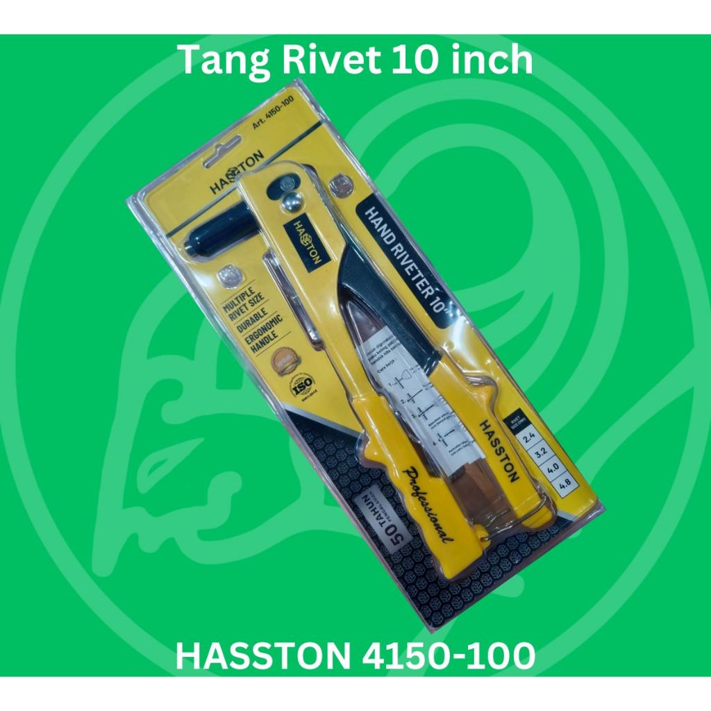HASSTON 4150-100 Tang Rivet 10 inch Hasston Professional Tang Paku Rivet Hasston