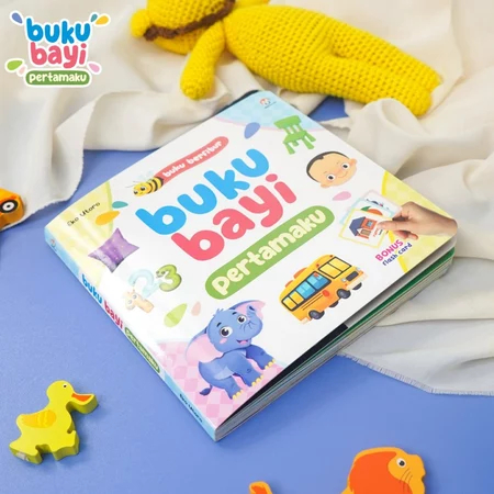 Buku Bayi 0+ - Buku Bayi Pertamaku - Buku Bayi Anti Sobek Boardbook