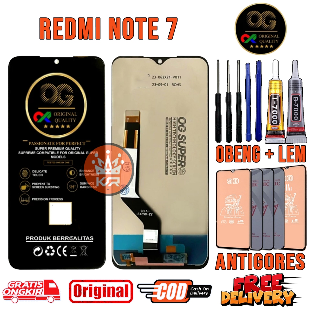 Lcd REDMI NOTE 7 ORI Original OEM Quality Lcd Touchscreen Fullset