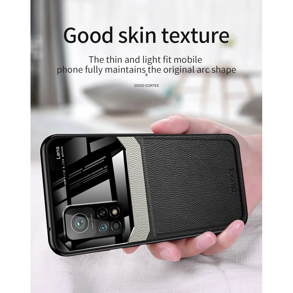 Case Xiaomi MI 10T/10T Pro Leather Flexy Glass Hardcase