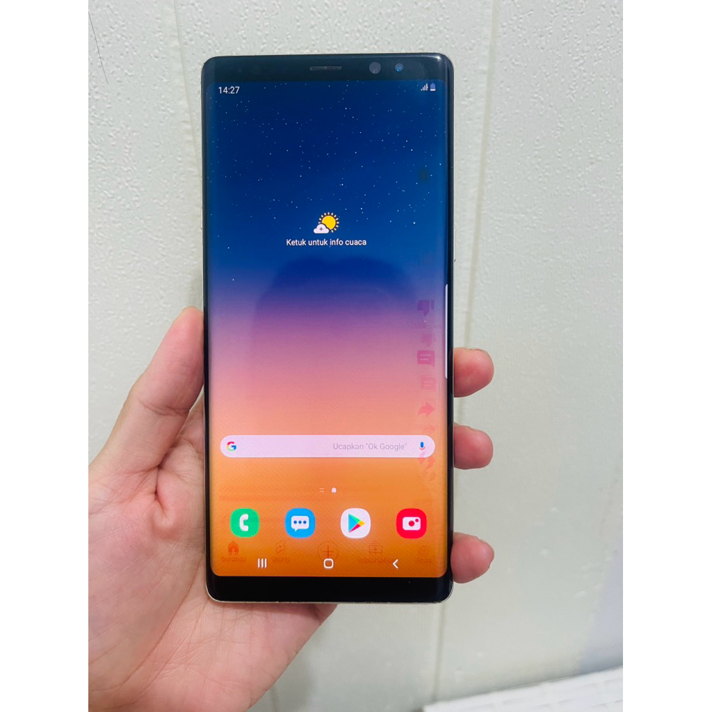 SOLD OUT HABIS (Hp Samsung note 8 batangan minus)