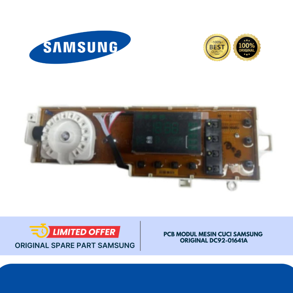 PCB MODUL MESIN CUCI SAMSUNG WW65H5200EW ORIGINAL DC92-01641A
