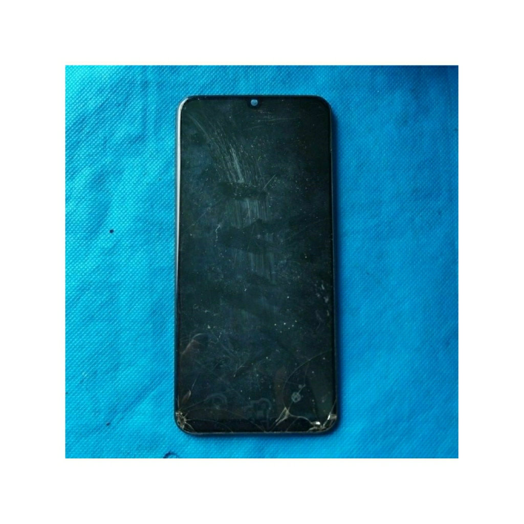 FRAME TATAKAN LCD TULANG TENGAH SAMSUNG GALAXY A50 KONDISI FISIK MASI LAYAK PAKAI FI KIRIM SUDAH BER