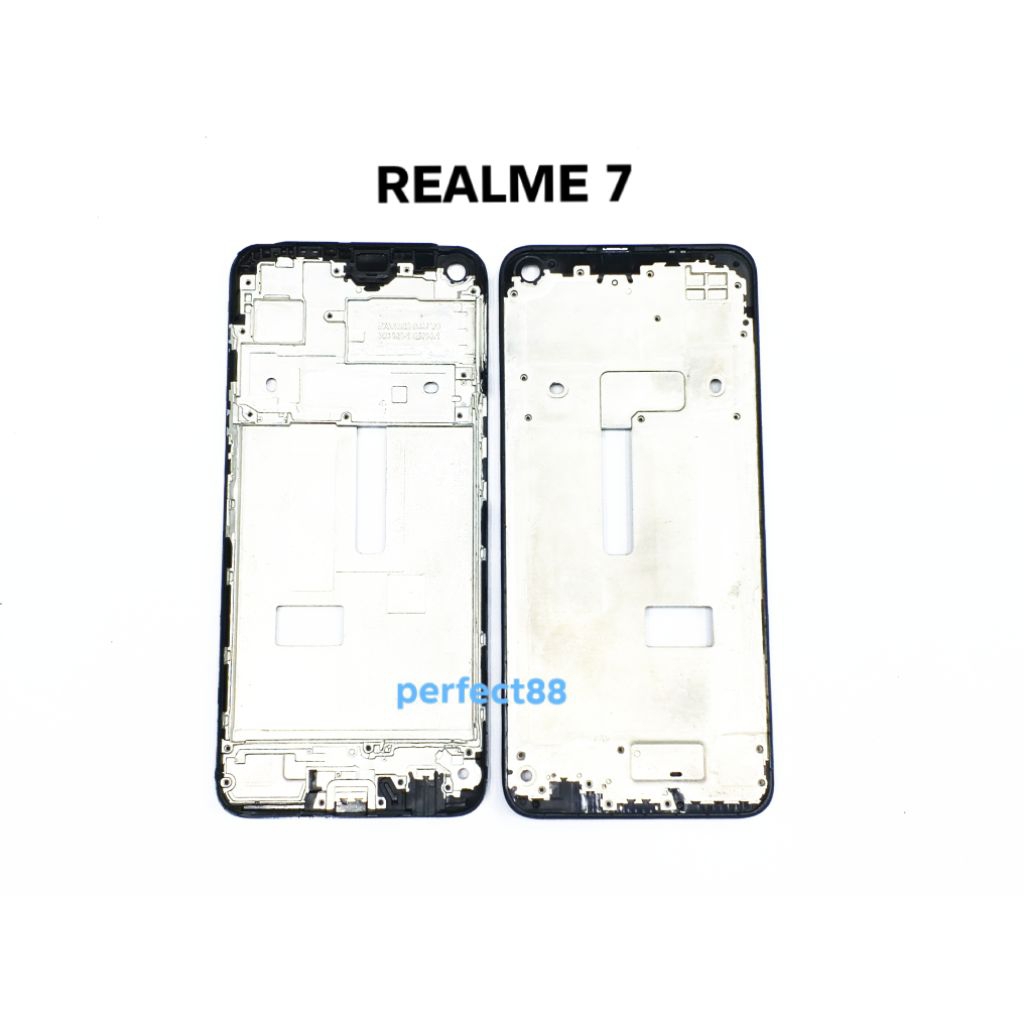 FRAME OPPO REALME 7 - REALME7 MIDDLE FRAME - TULANGAN LCD - DUDUKAN LCD