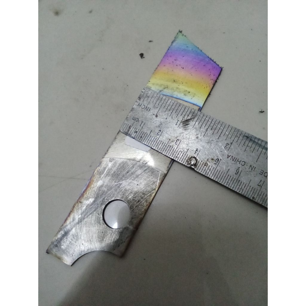 BAJA HSS DM05 Pelangi Original Bahan Pisau Dapur Iris Seset Raut Stek Okulasi Grafting Cangkok Mutik